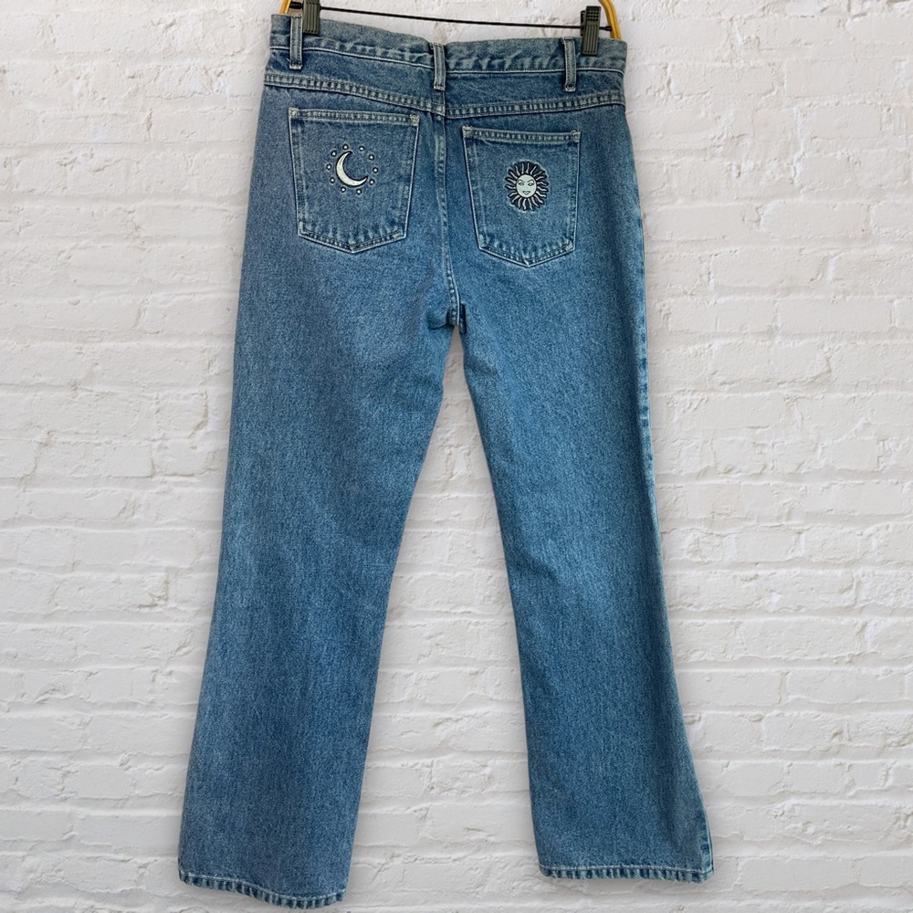 Y2K No Boundaries Embroidered Bootcut Jeans